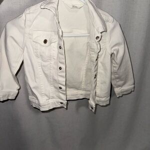 H&M Cream Denim Jacket